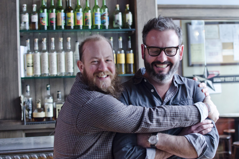 Lone Star Taco Bar co-owners Aaron Sanders and Max Toste 