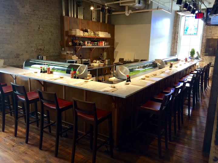 Sam's Sushi Bar's new home at Acme Feed & Seed