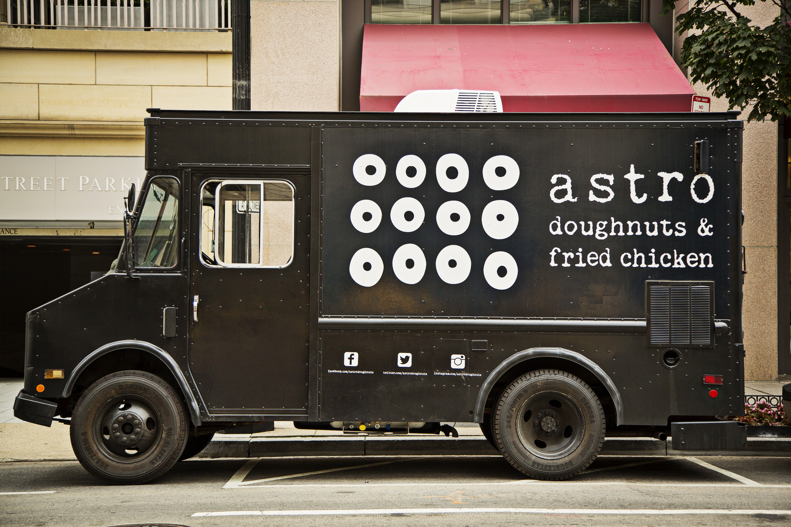 Astro's truck.