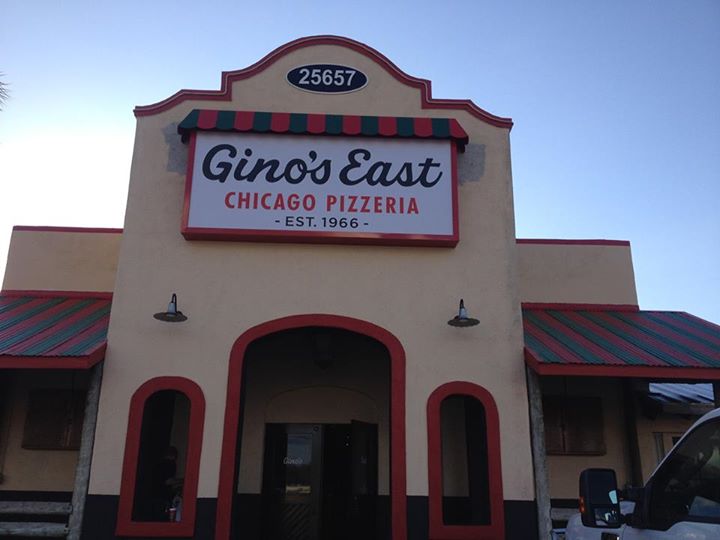 Gino's East in The Woodlands will be the first to open in Texas.