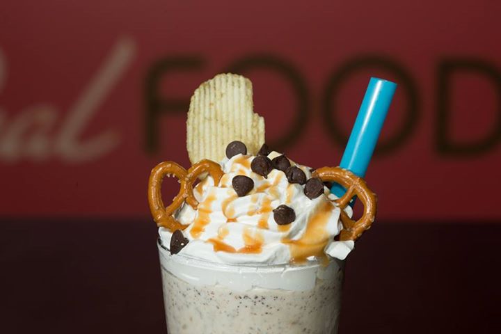 This milkshake from Grub Burger Bar is $5 during happy hour.