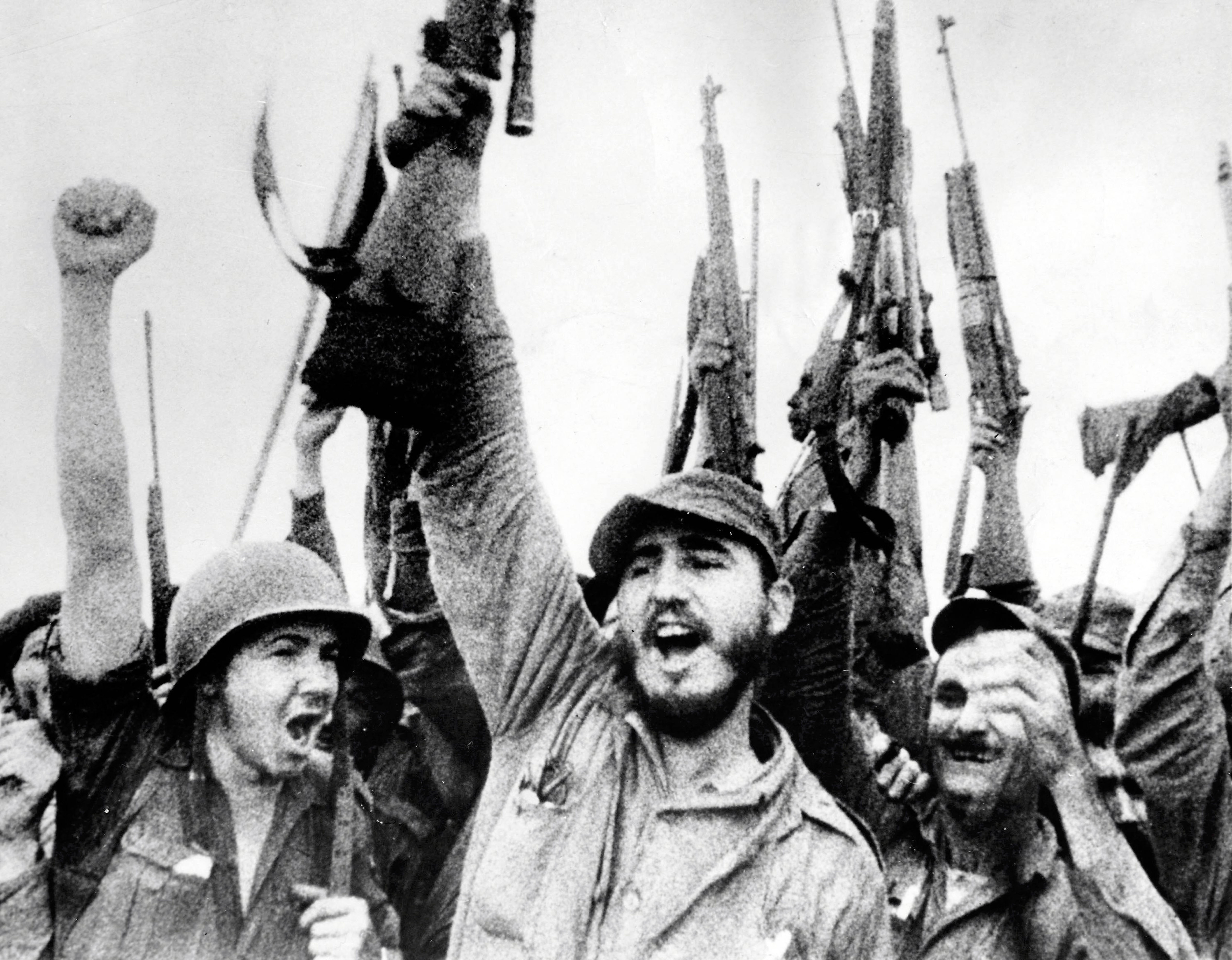 Fidel Castro, then a Marxist rebel, in 1957