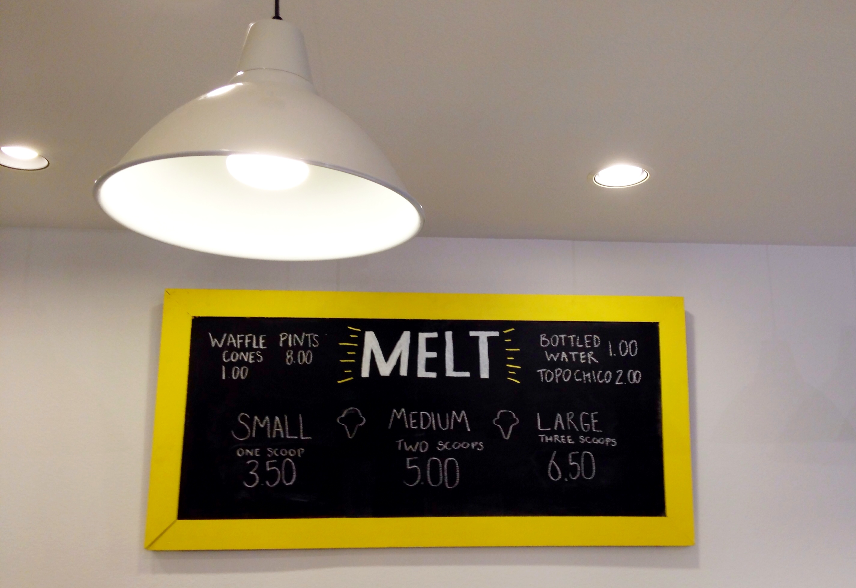 Melt Ice Creams in Fort Worth.