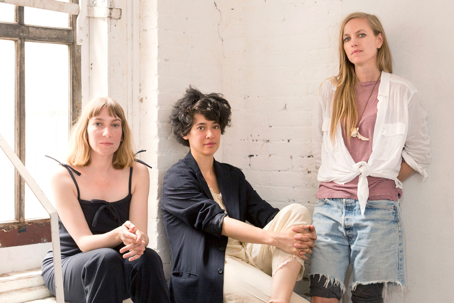 The book's editors, from left: Sheila Heti, Leanne Shapton, and Heidi Julavits. Photo by Gus Powell