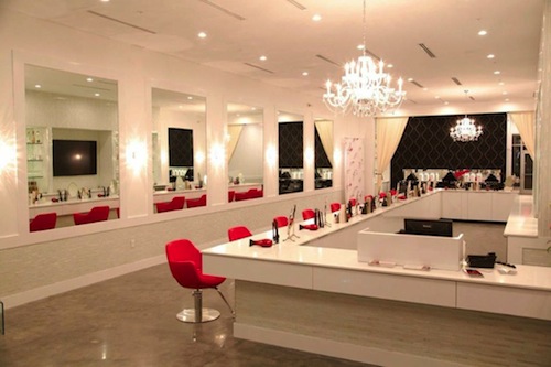 The Presidio Heights <strong><a href="http://cherryblowdrybar.com">Cherry Blow Dry Bar</a></strong> will look a lot like this. Courtesy photo.