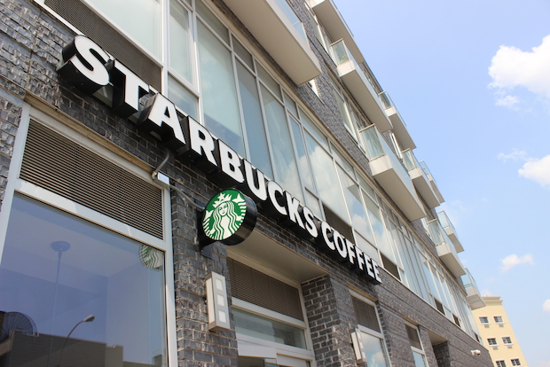 Williamsburg's first Starbucks. Image via DNAInfo.