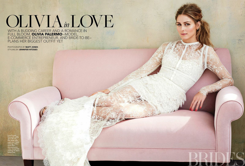 Image <a href="http://www.eonline.com/news/533459/olivia-palermo-poses-for-brides-magazine-talks-wedding-style-and-sweet-romance-see-the-dreamy-pics">via</a>.
