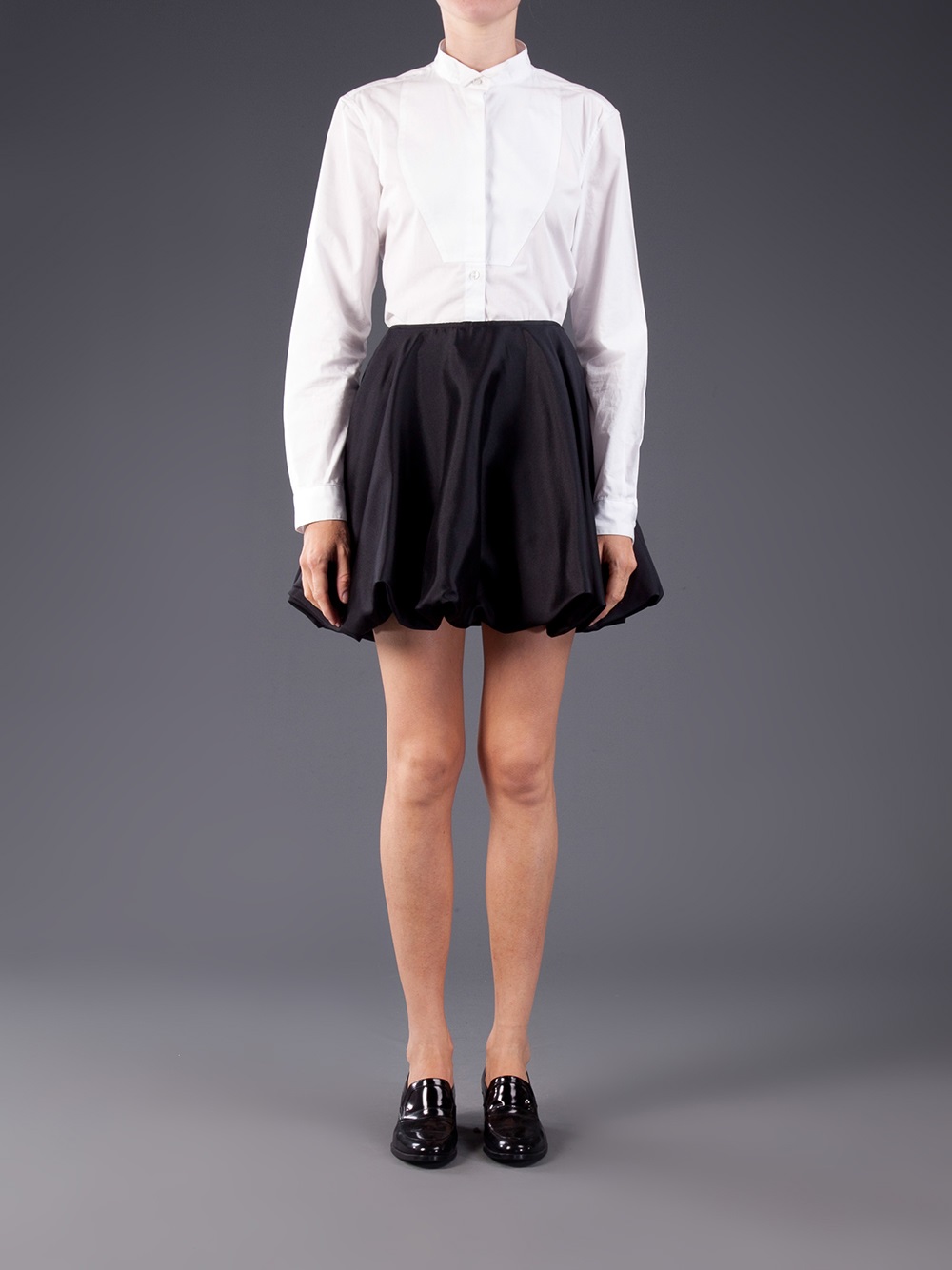 Technically, not a dress: Simon endorses this Harvey Faircloth <a href="http://www.shoptrafficla.com/shopping/women/harvey-faircloth-bubble-hem-skirt-item-10481335.aspx">bubble skirt</a> too. Image via TRAFFIC LA.