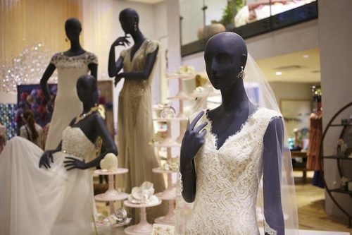 An image from the BHLDN pop up shop at Anthropologie in October