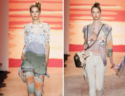 Looks from Jen Kao's spring 2012 collection