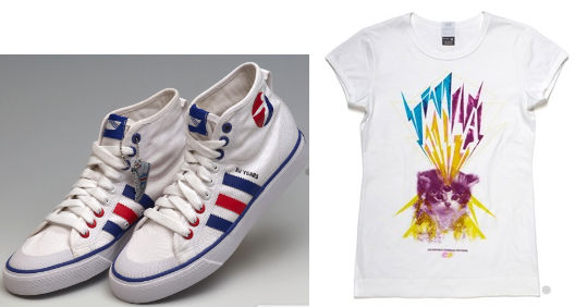 The XV/55 sneaker and a 10.55 tee by Les Enfants Terrible