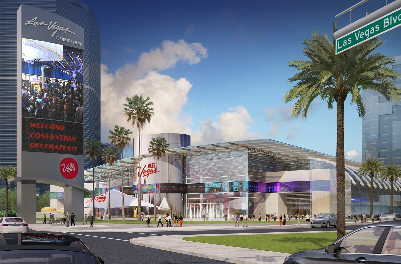 This is what the Las Vegas Convention and Visitors Authority will place on the Riviera site. 