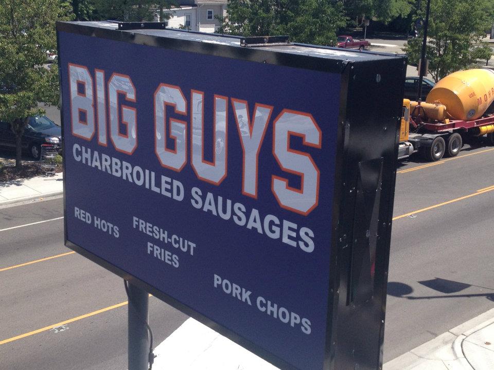 Big Guys Charbroiled Sausages