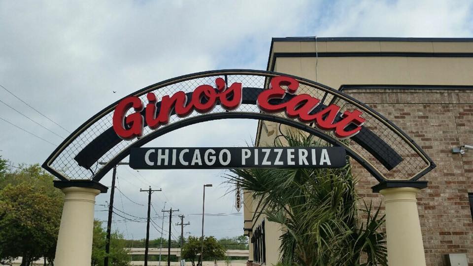 The soon-to-open Gino's East in Arlington.