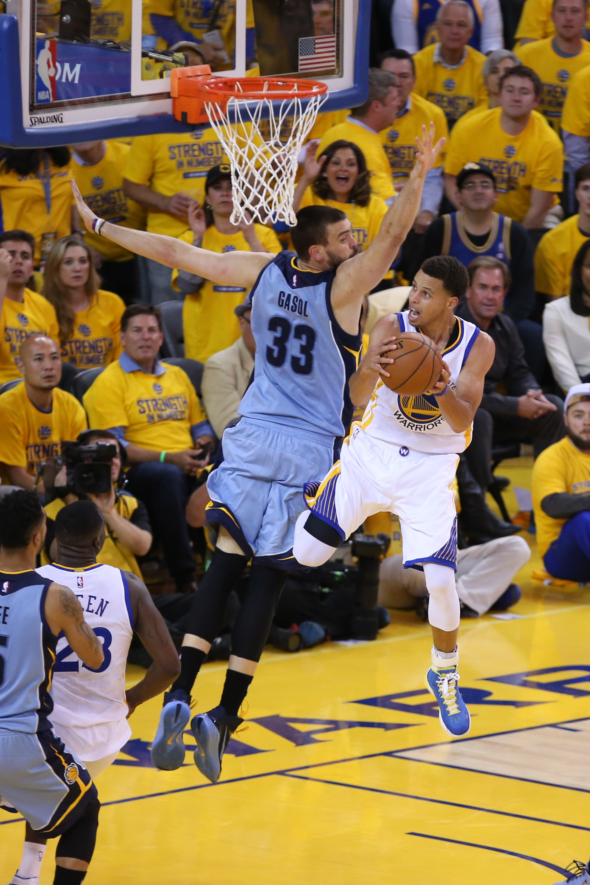 "Wendigo" will need to have a huge game on both ends to slow Steph Curry and company.