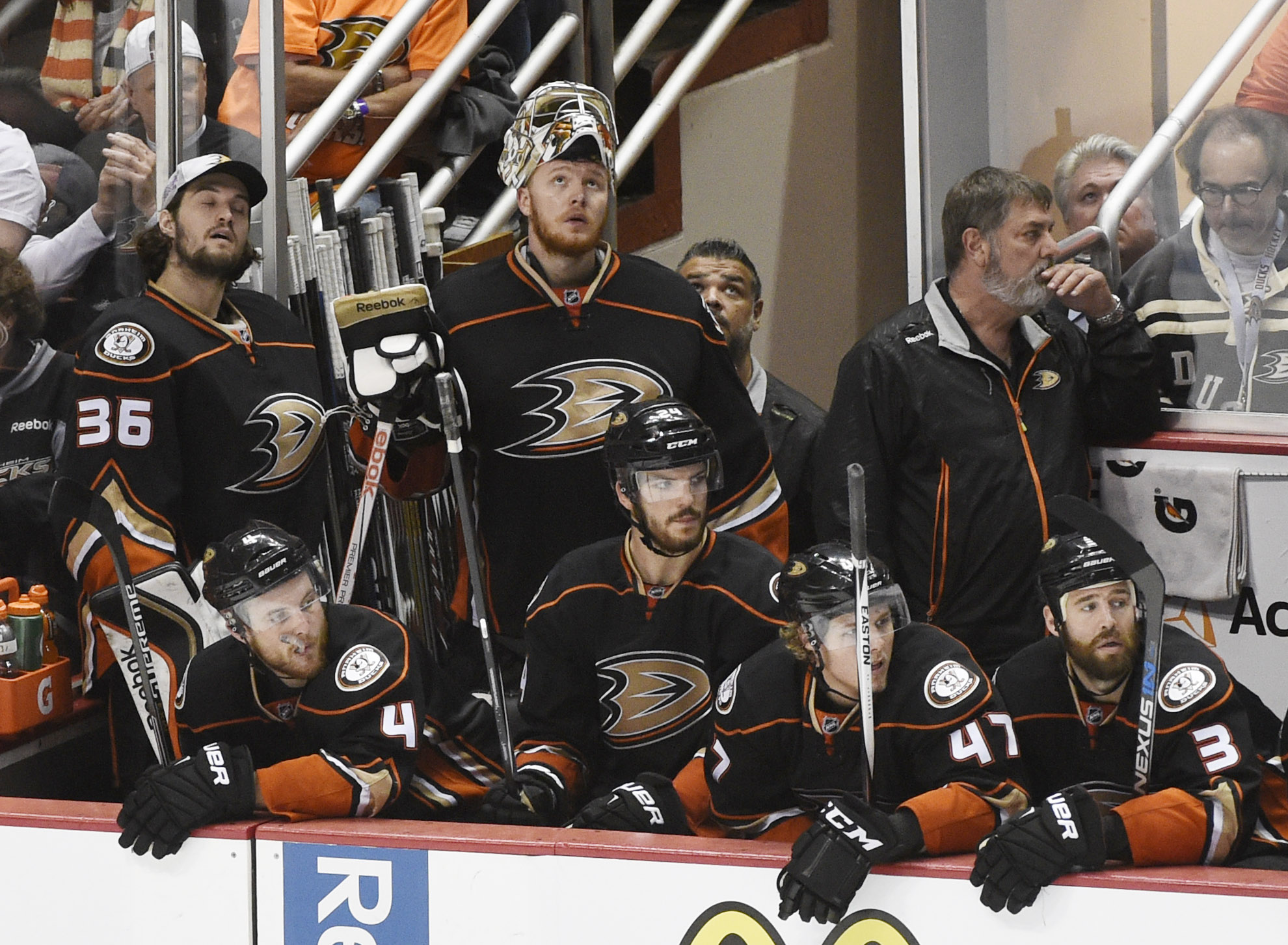 The Ducks are once again looking up at another team hoisting the Cup, but things are also looking up for the franchise.