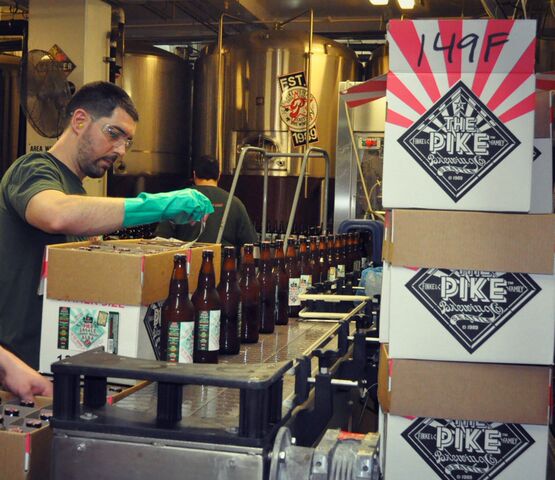 Pike Locale bottling line