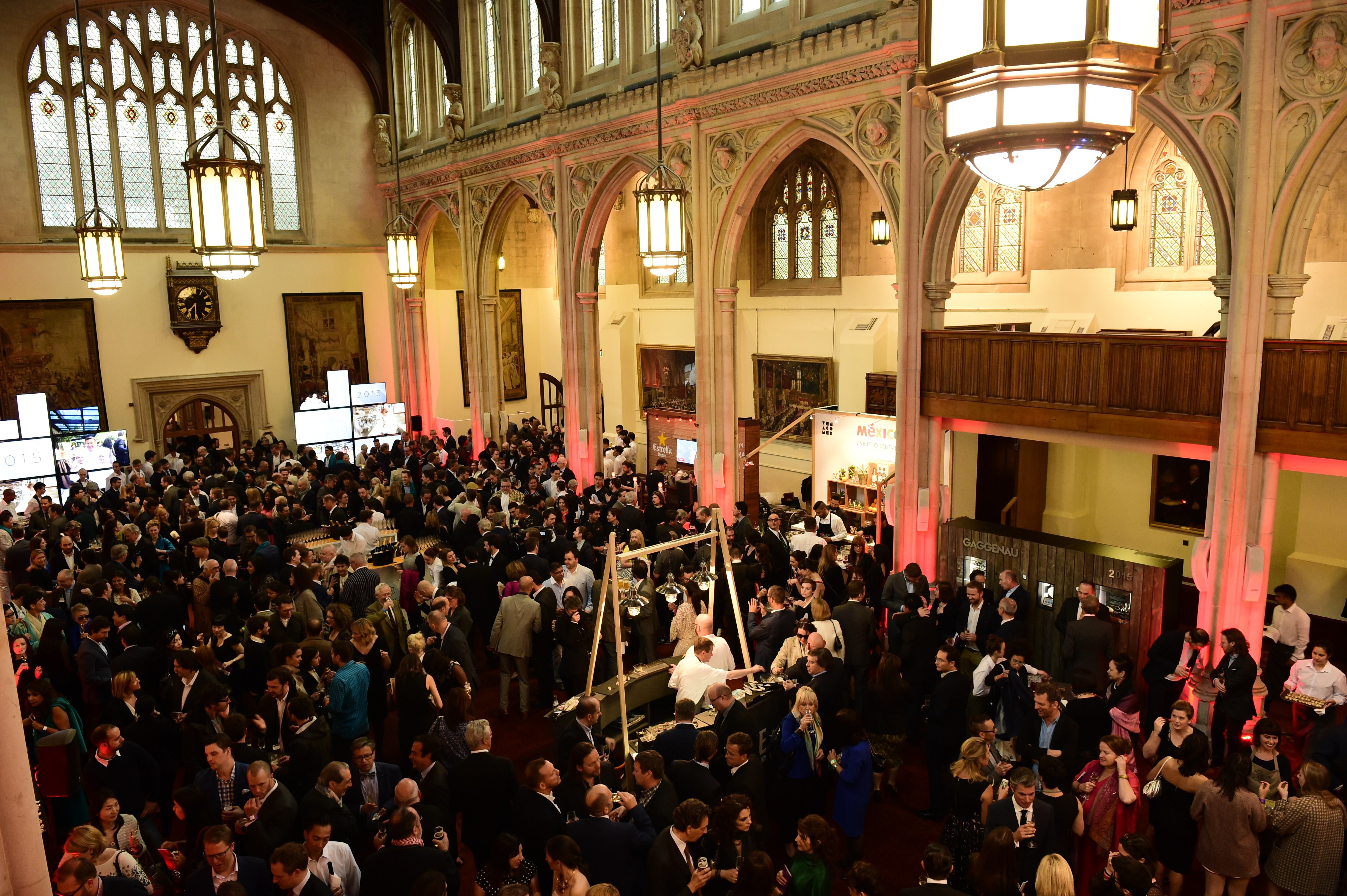 The 2015 World's 50 Best awards ceremony in London.