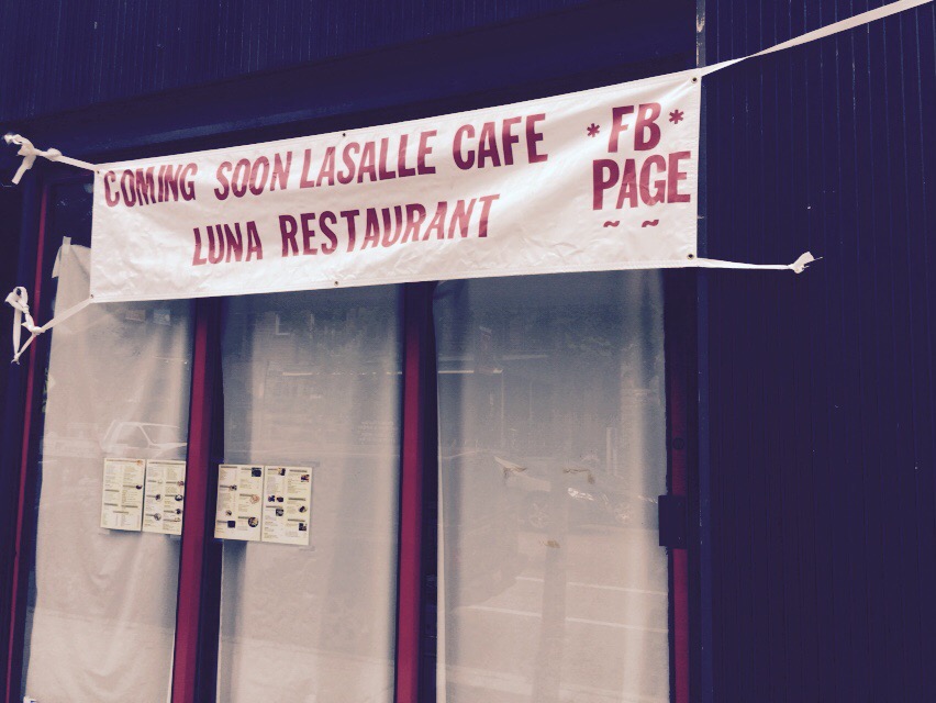 Former Thai Burrito site, future LaSalle Cafe site.