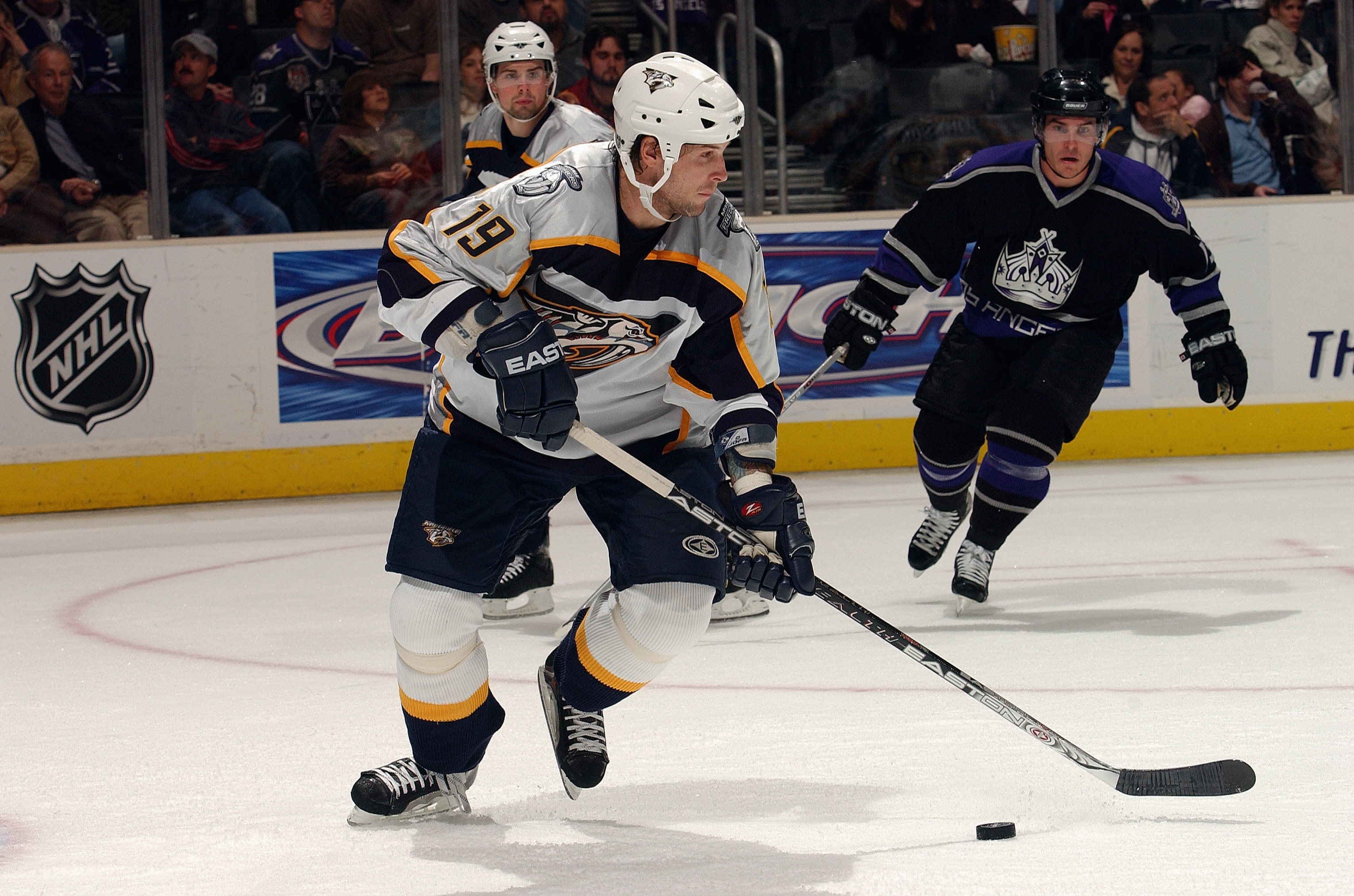 Brendan Witt #19 was the first player Nashville gave up a 1st round pick for.