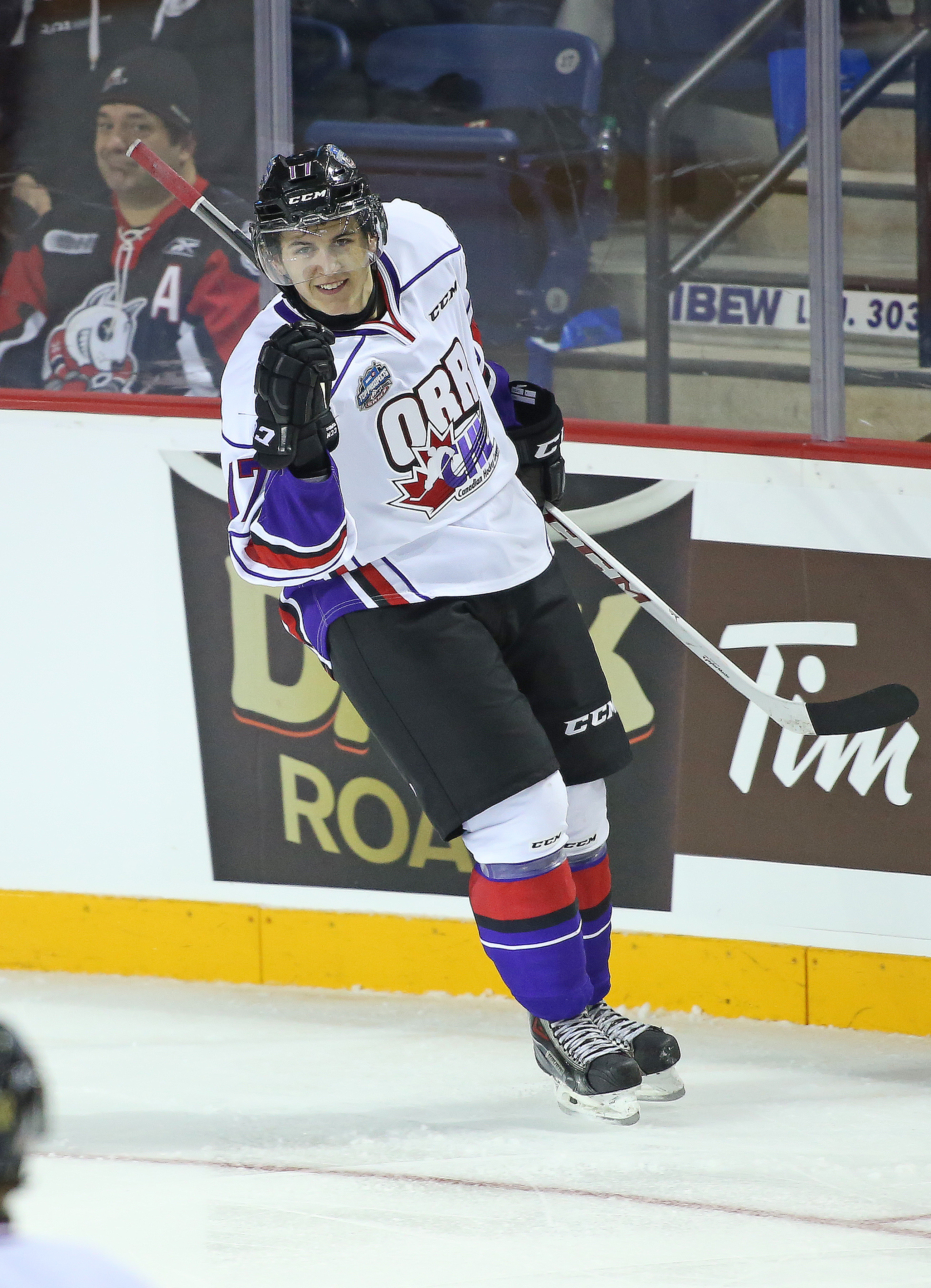 Travis Konecny cemented his position as a first round selection with his performance in the CHL Top Prospects game.