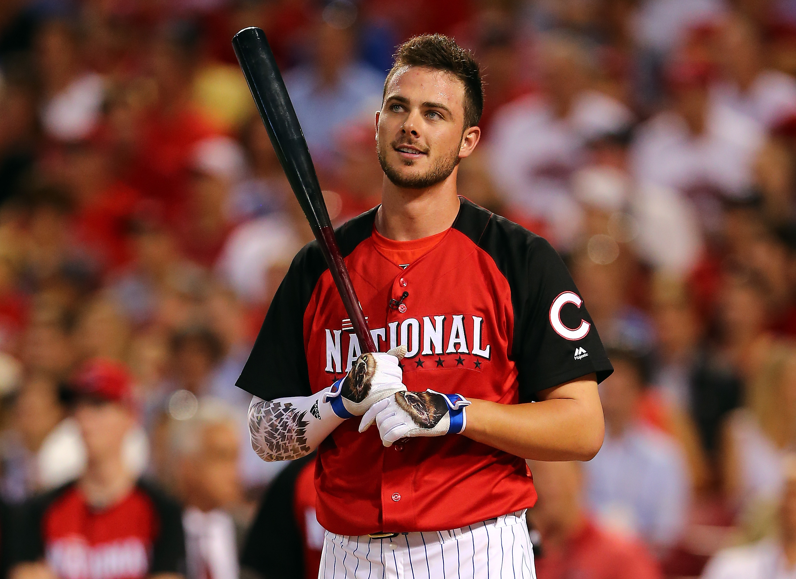 The system isn't nice enough to give us a photo of Billy McKinney, so here's his potential future teammate Kris Bryant instead.