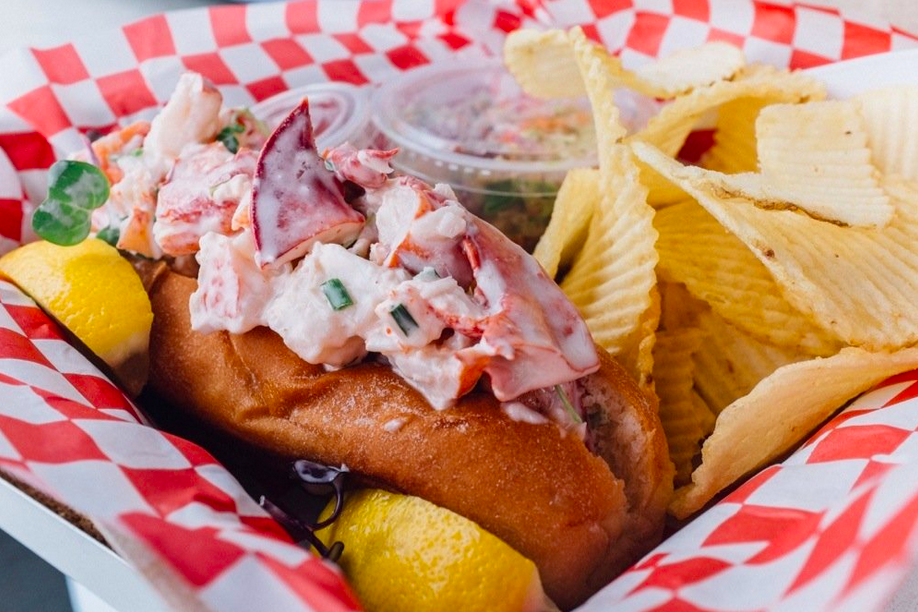 Maine Street's Down East lobster roll with tarragon mayo