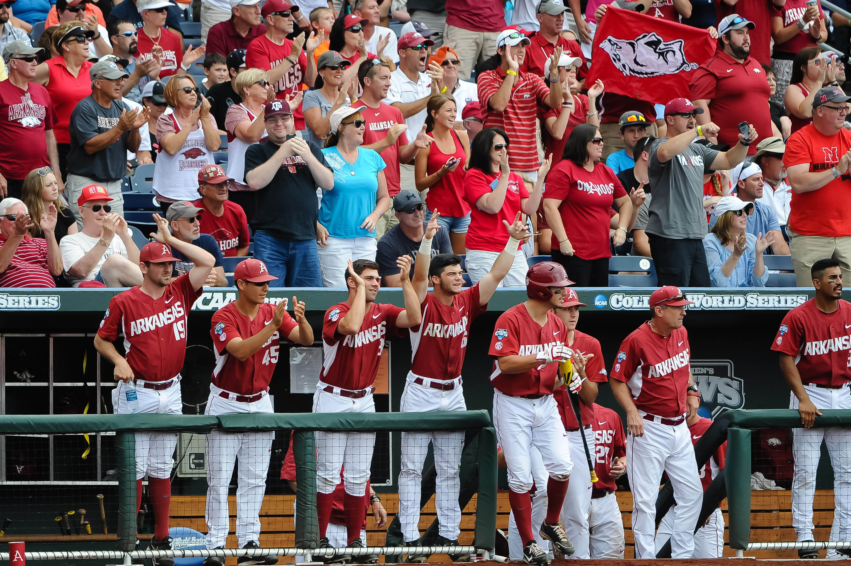Arkansas' run to the College World Series was one of the year's highlights.
