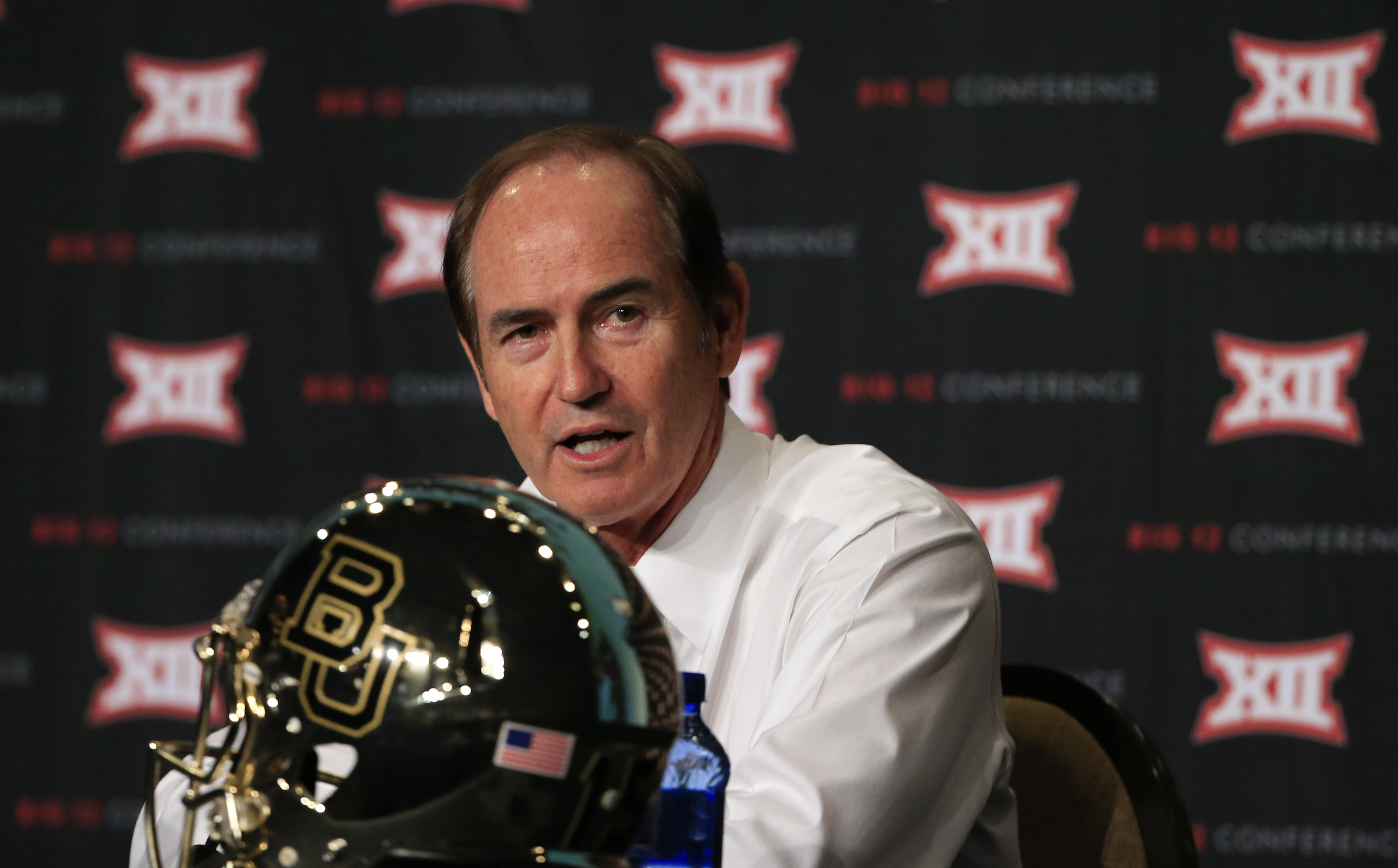 You can't tell here, but Art Briles is angry and out to prove himself