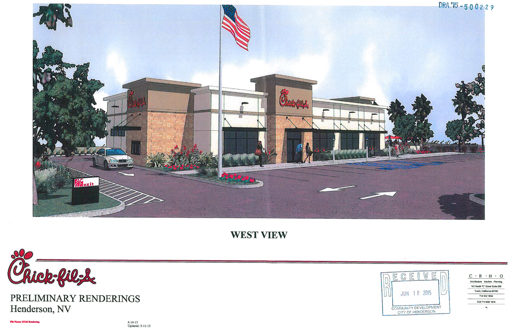 Chick-fil-A Henderson rendering