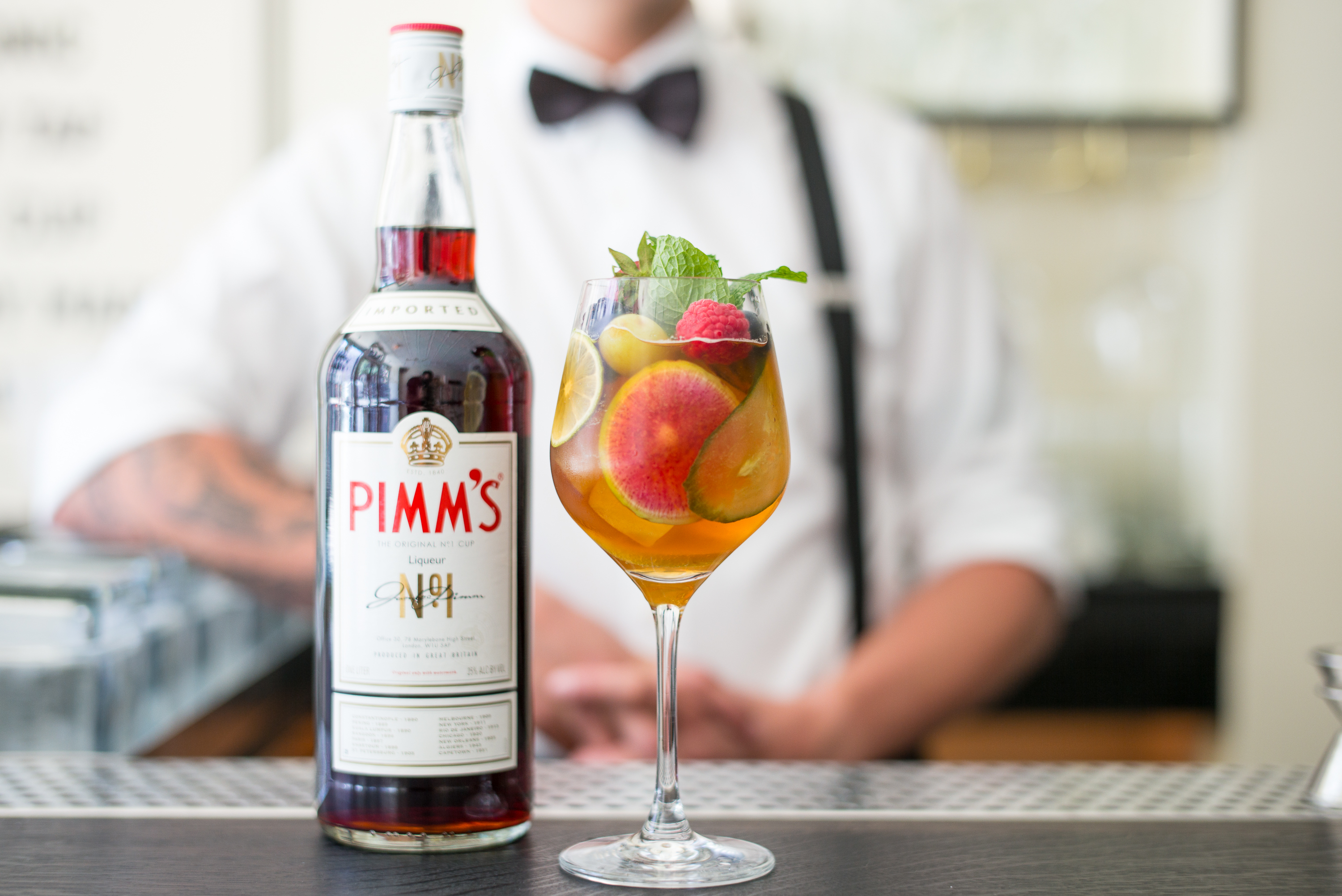 A Pimm's Cup from Dante in New York. 