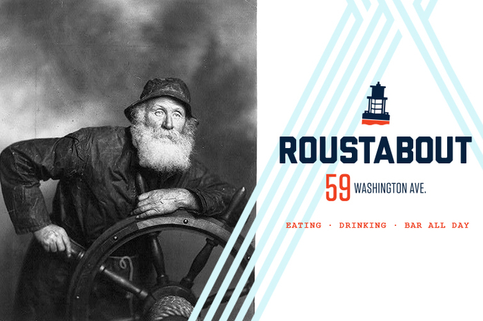 Official branding image for Roustabout, Portland.