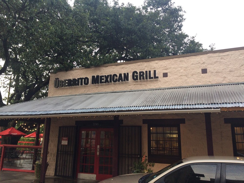 Uberrito Mexican Grill on West Alabama