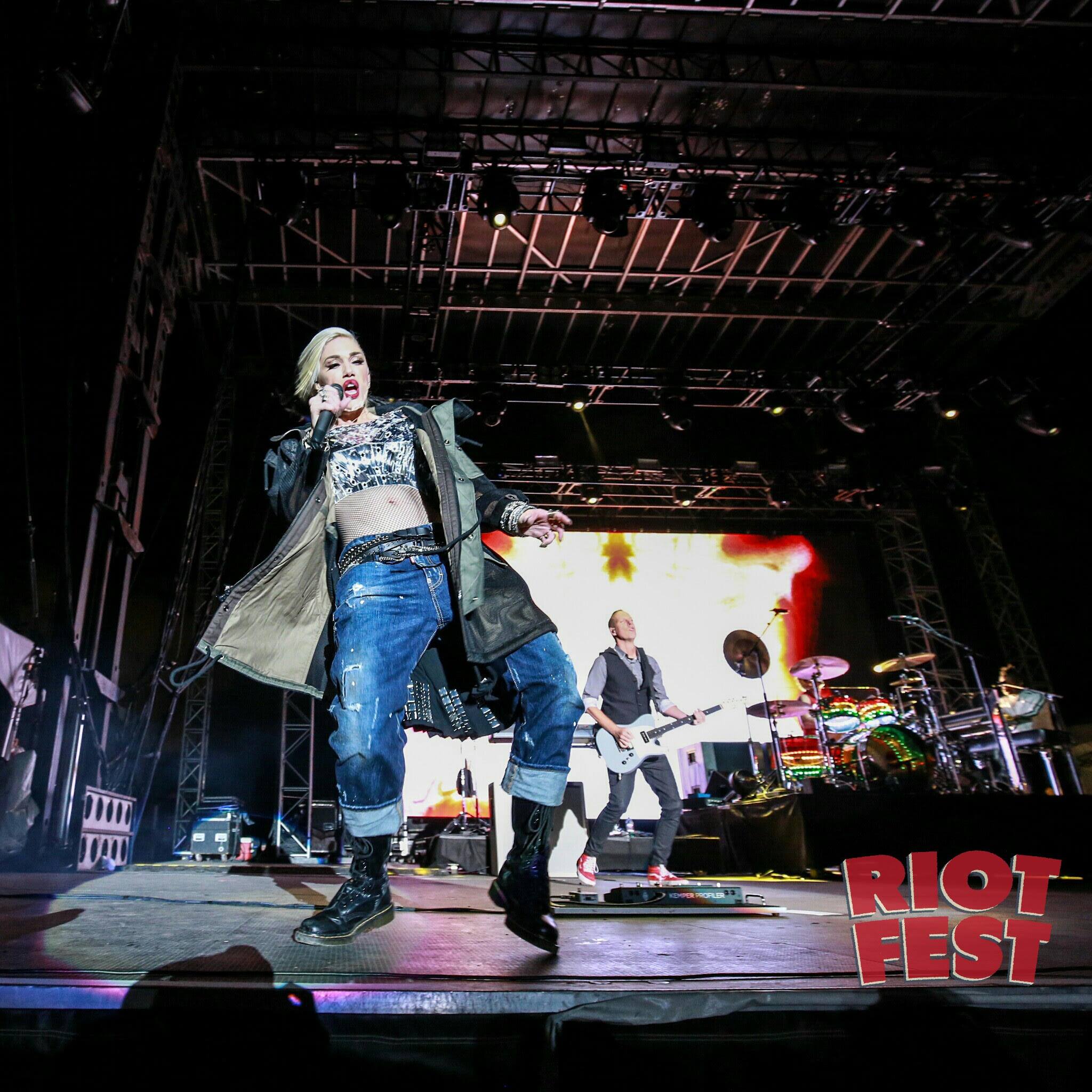 Gwen Stefani and No Doubt at Riot Fest Chicago