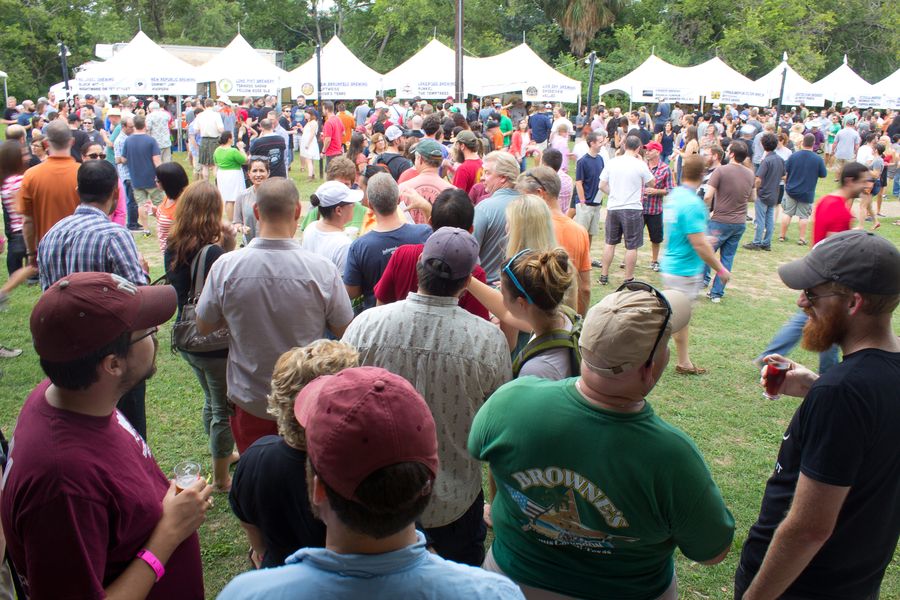 Texas Craft Brewers Festival in 2014