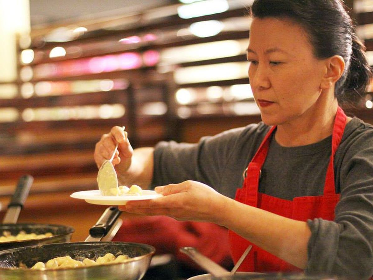 Lisa Nakamura dishes up a plate at Gnocchi Bar