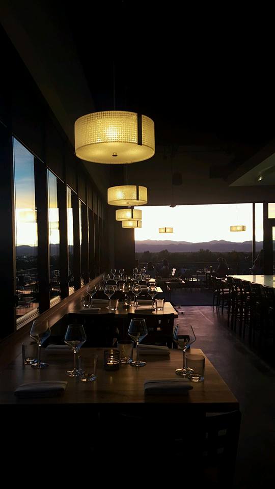 The space boasts stunning views of the Rockies.