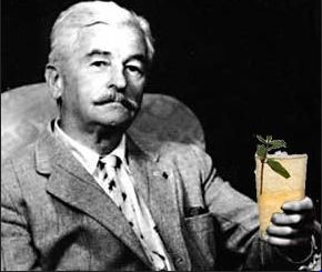 Faulkner.  He could drink.
