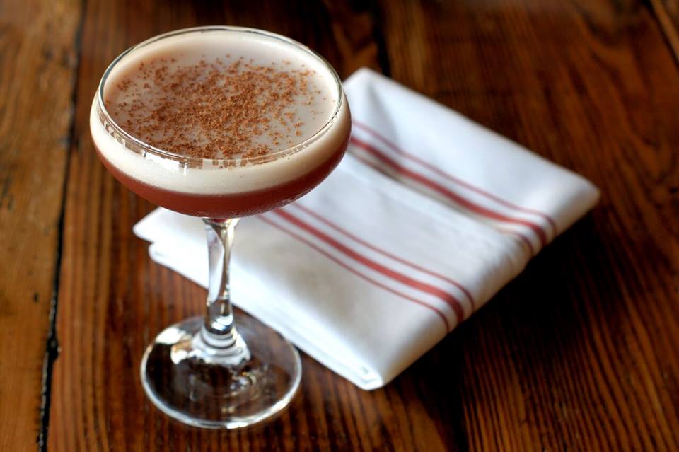 A frothy new cocktail at Abejas