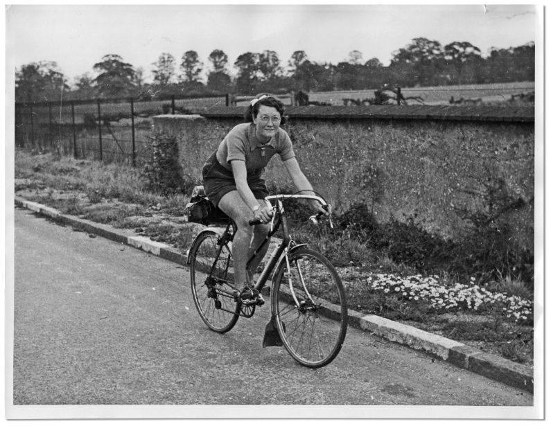 Billie Dovey, one of the riders profiled in Dave Barter's The Year - Reawakening the Legend of Cycling's Hardest Endurance Record
