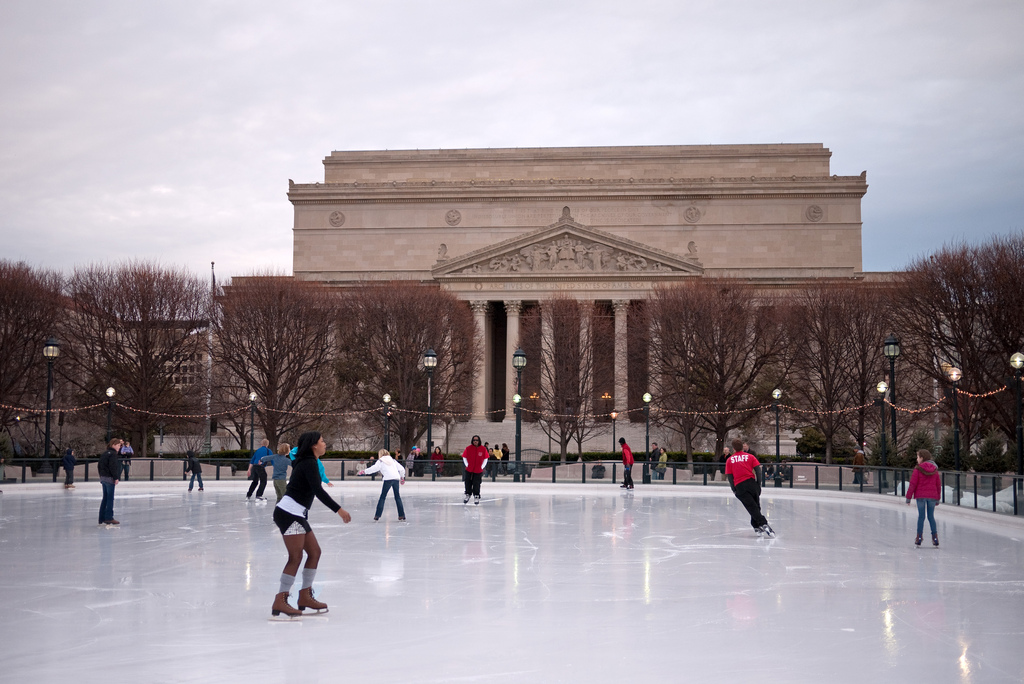 National Gallery of Art Sculpture Garden Ice Rink
