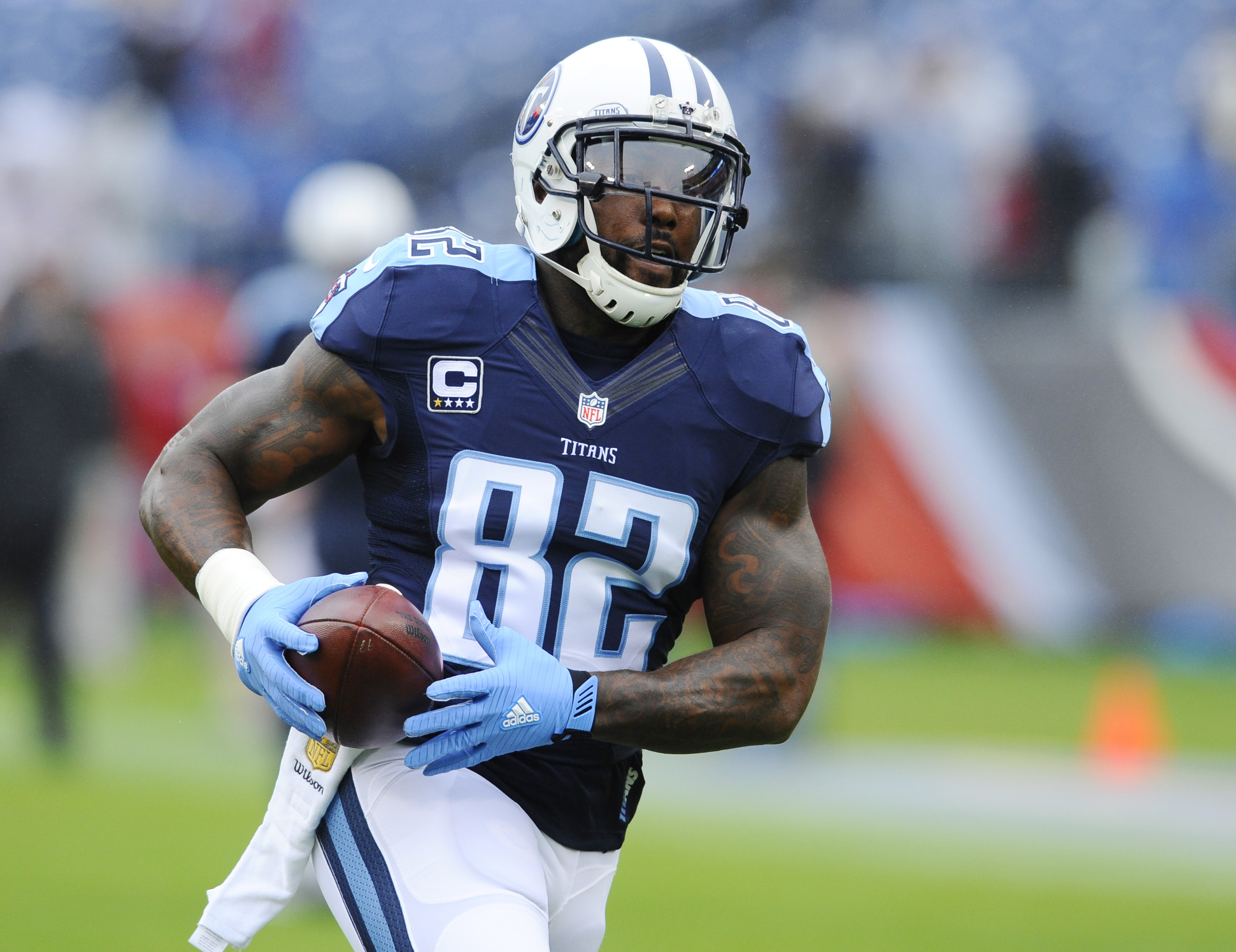 Delanie Walker of the Tennessee Titans.