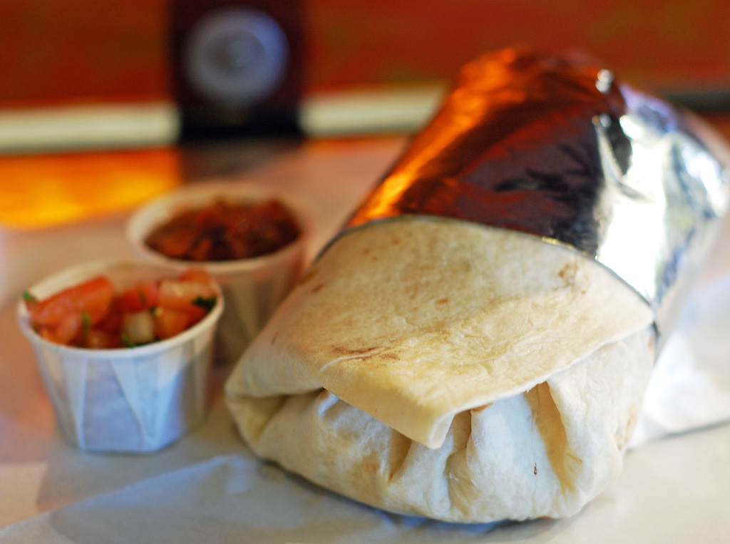 Might there be heroin stuffed inside this burrito?