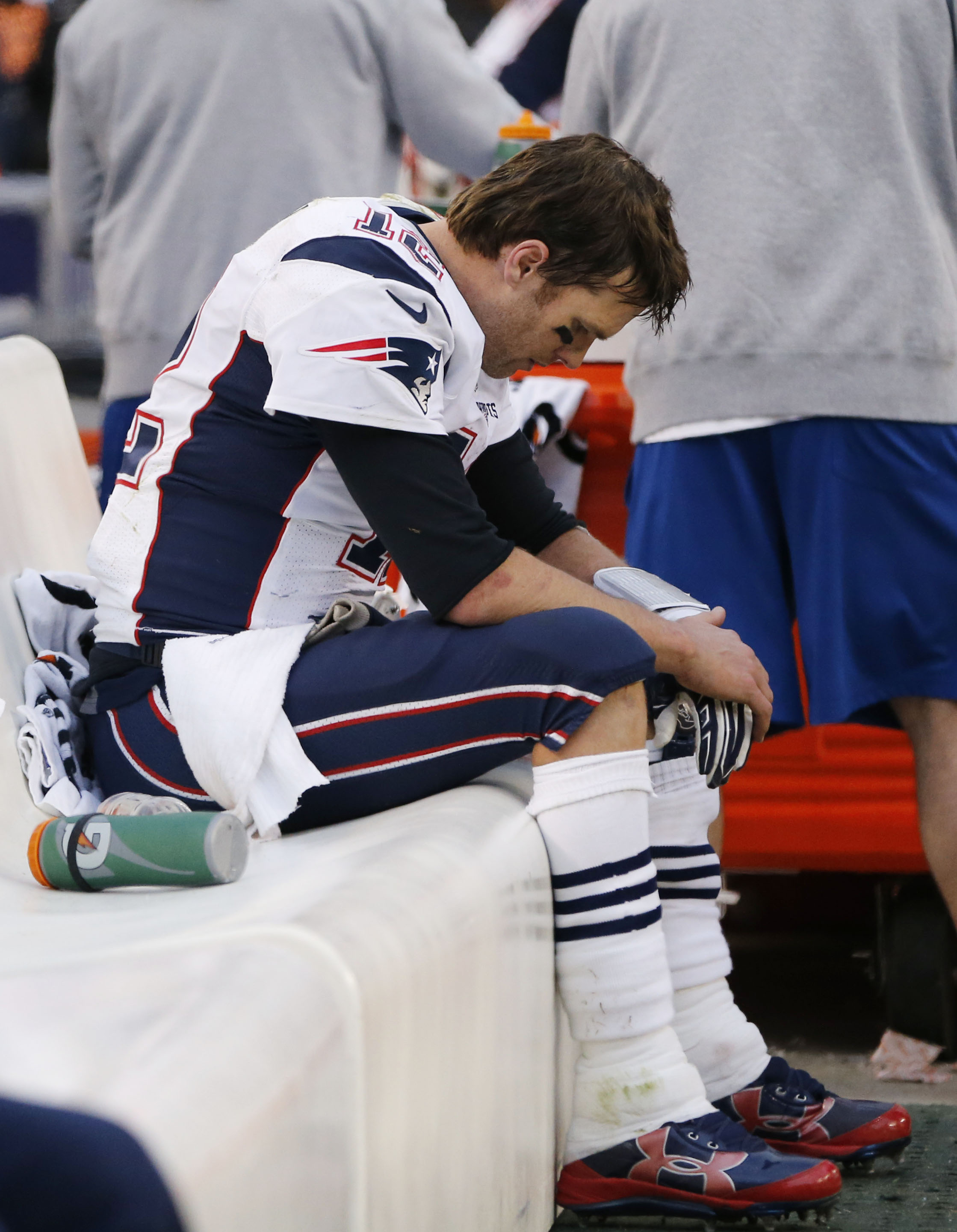 After Sunday's loss, Tom Brady is 2-7 in Denver.