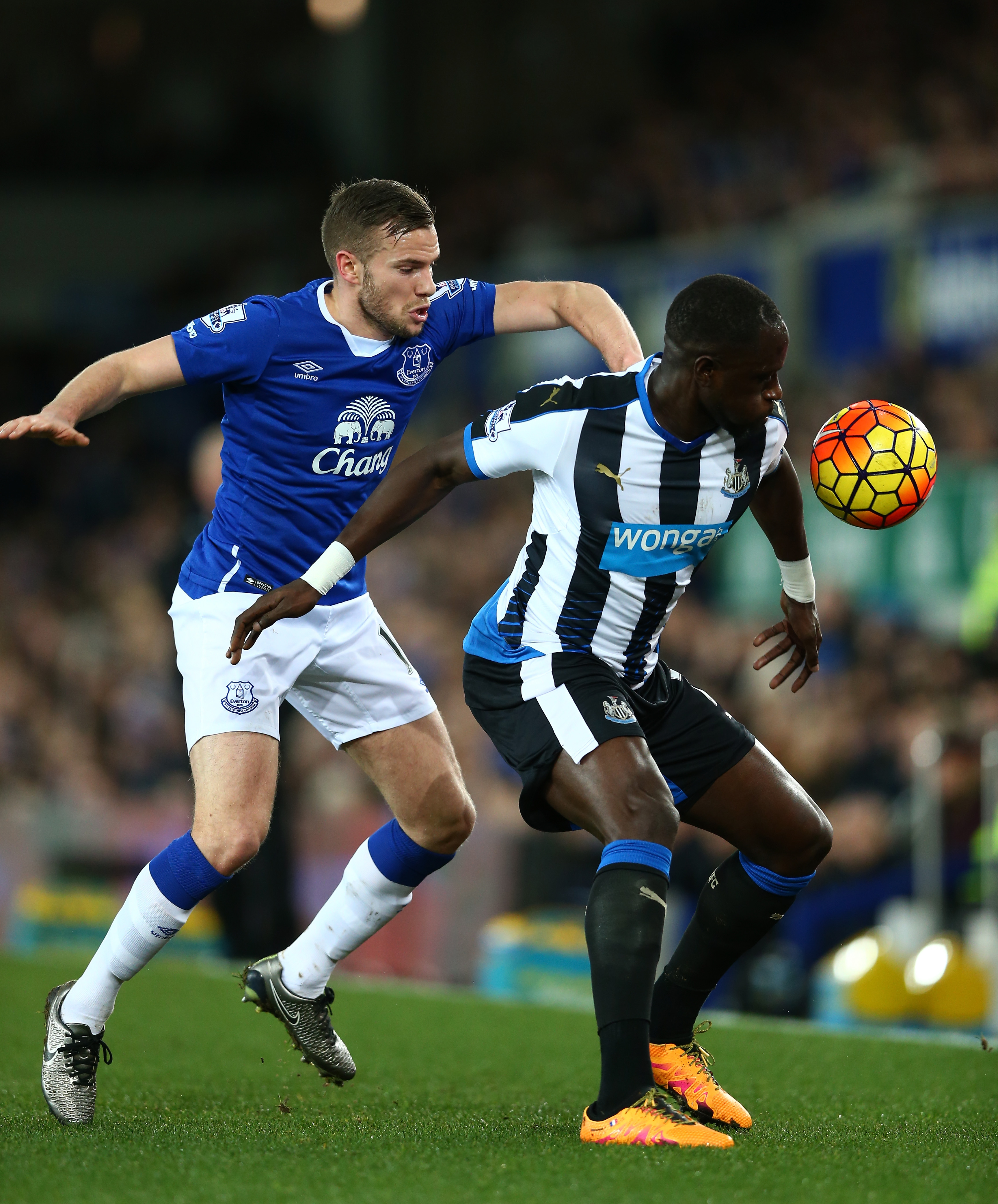 Tom Cleverley chases down Moussa Sissoko, a common occurrence from Wednesday's victory.