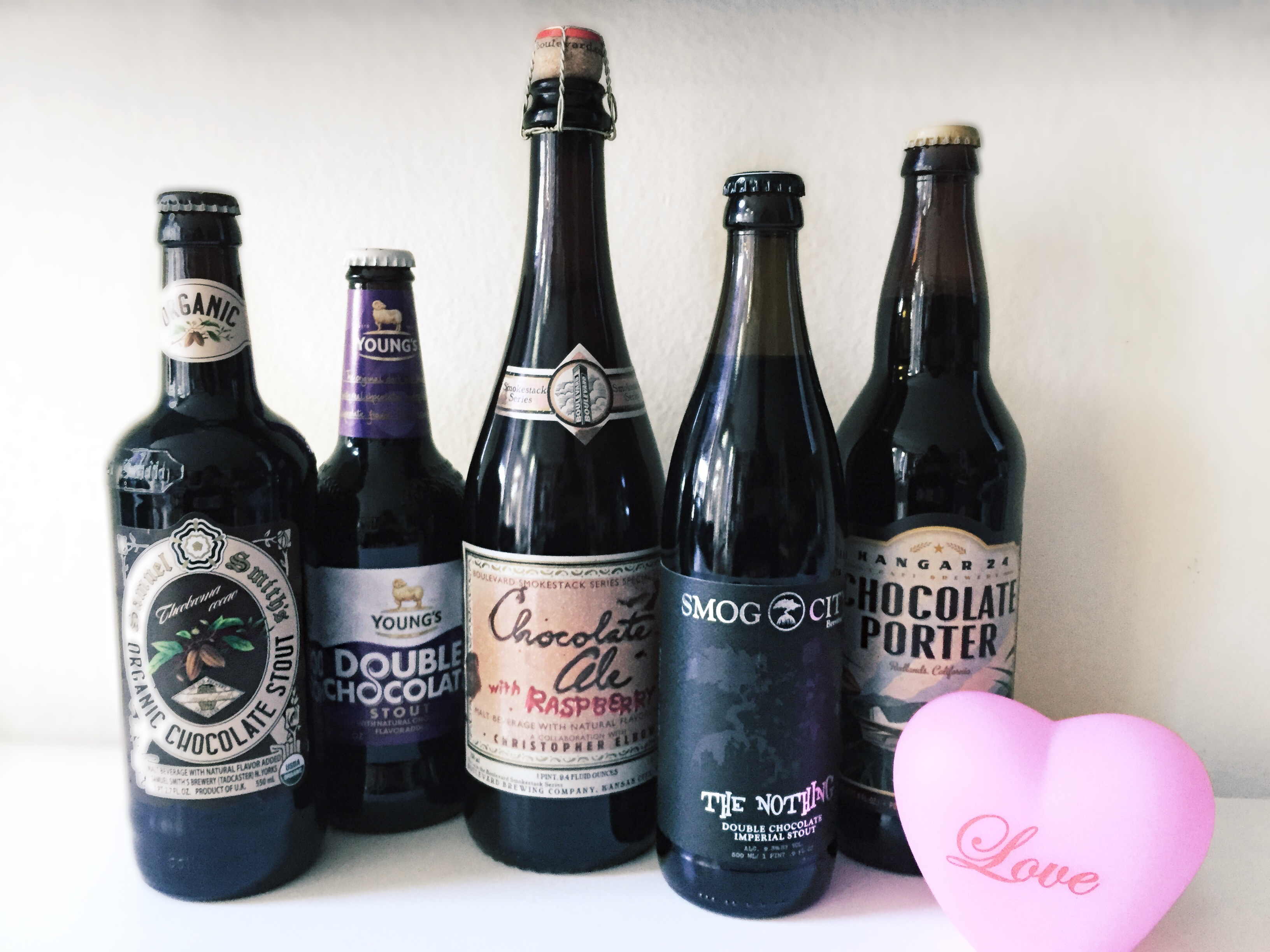 Awesome chocolate beers.