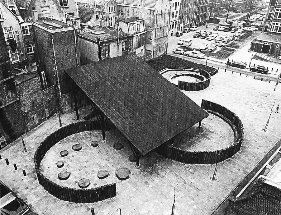 Image of Nieuwmarkt Playground, Amsterdam in Aldo van Eyck: Works, Vincent Ligtelijn.