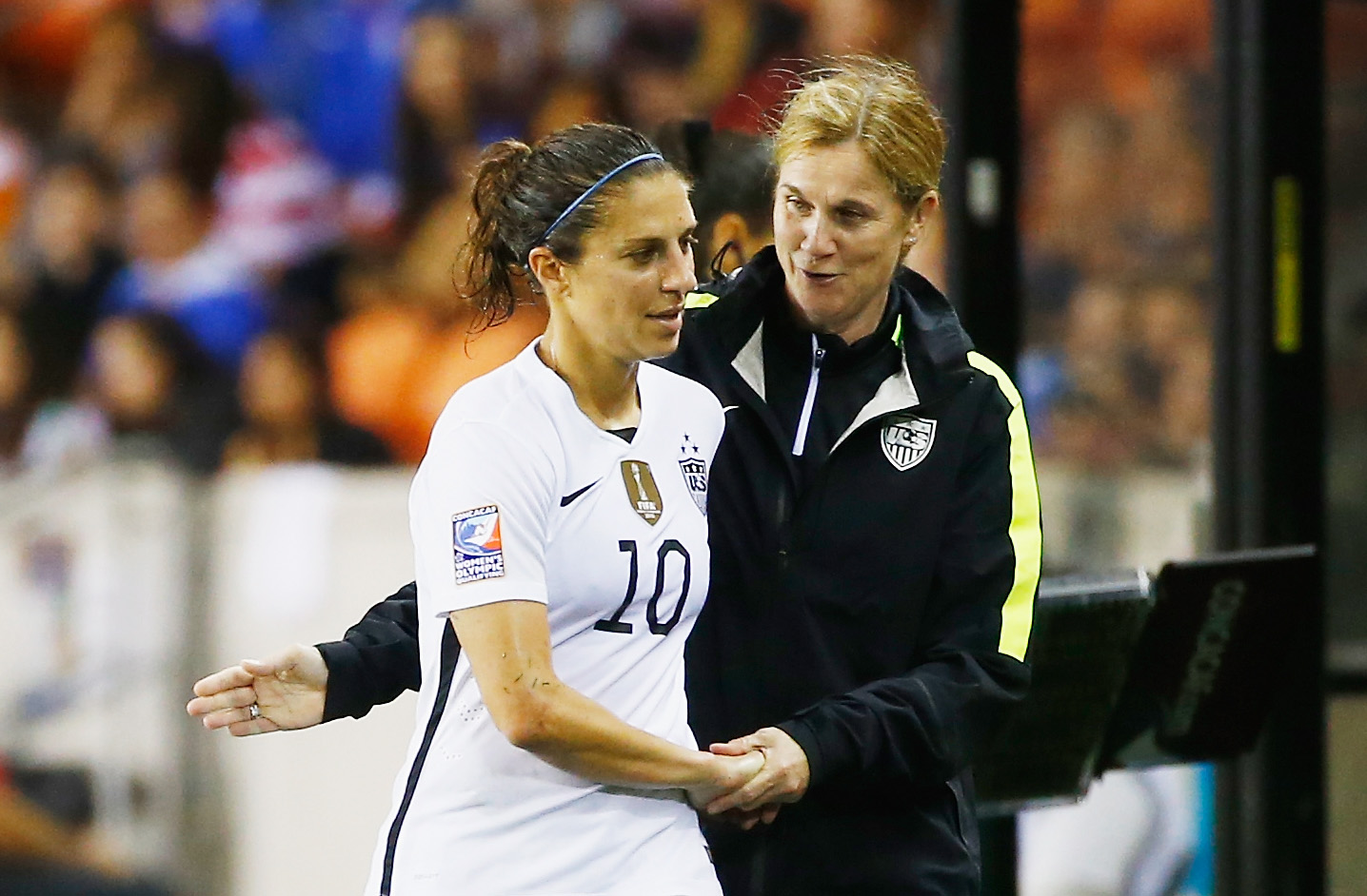 Delran, New Jersey native Carli Lloyd will lead the US against Colombia on April 10 at Talen Energy Stadium.