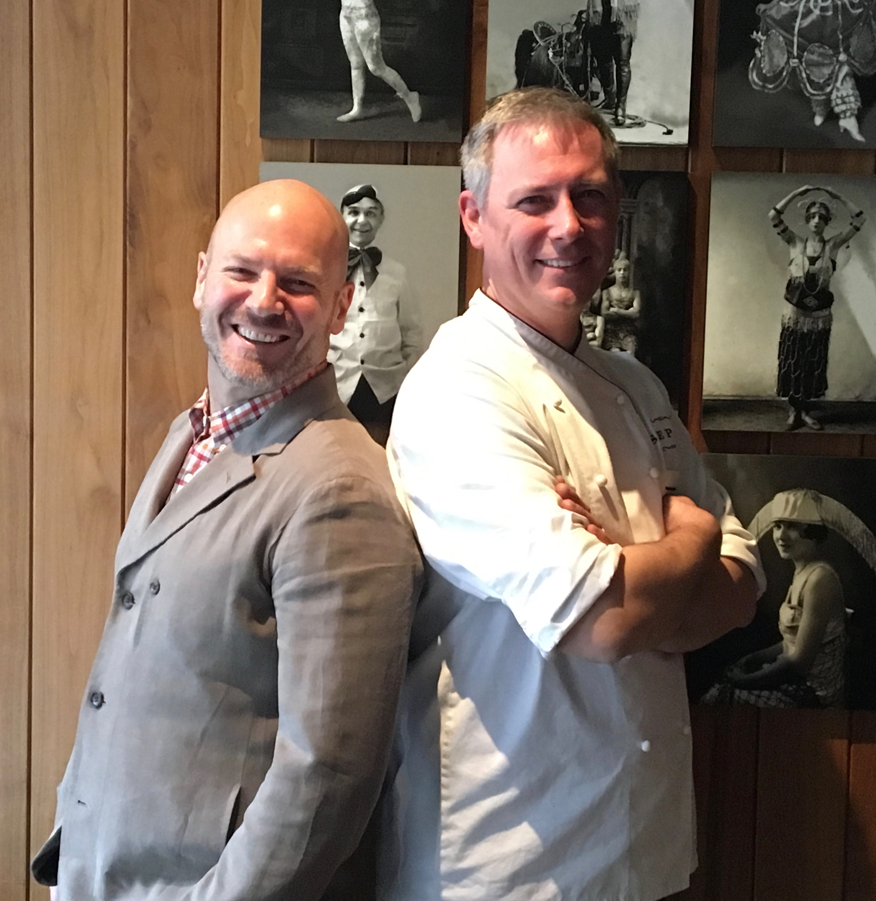 Sepia owner Emmanuel Nony and chef Andrew Zimmerman