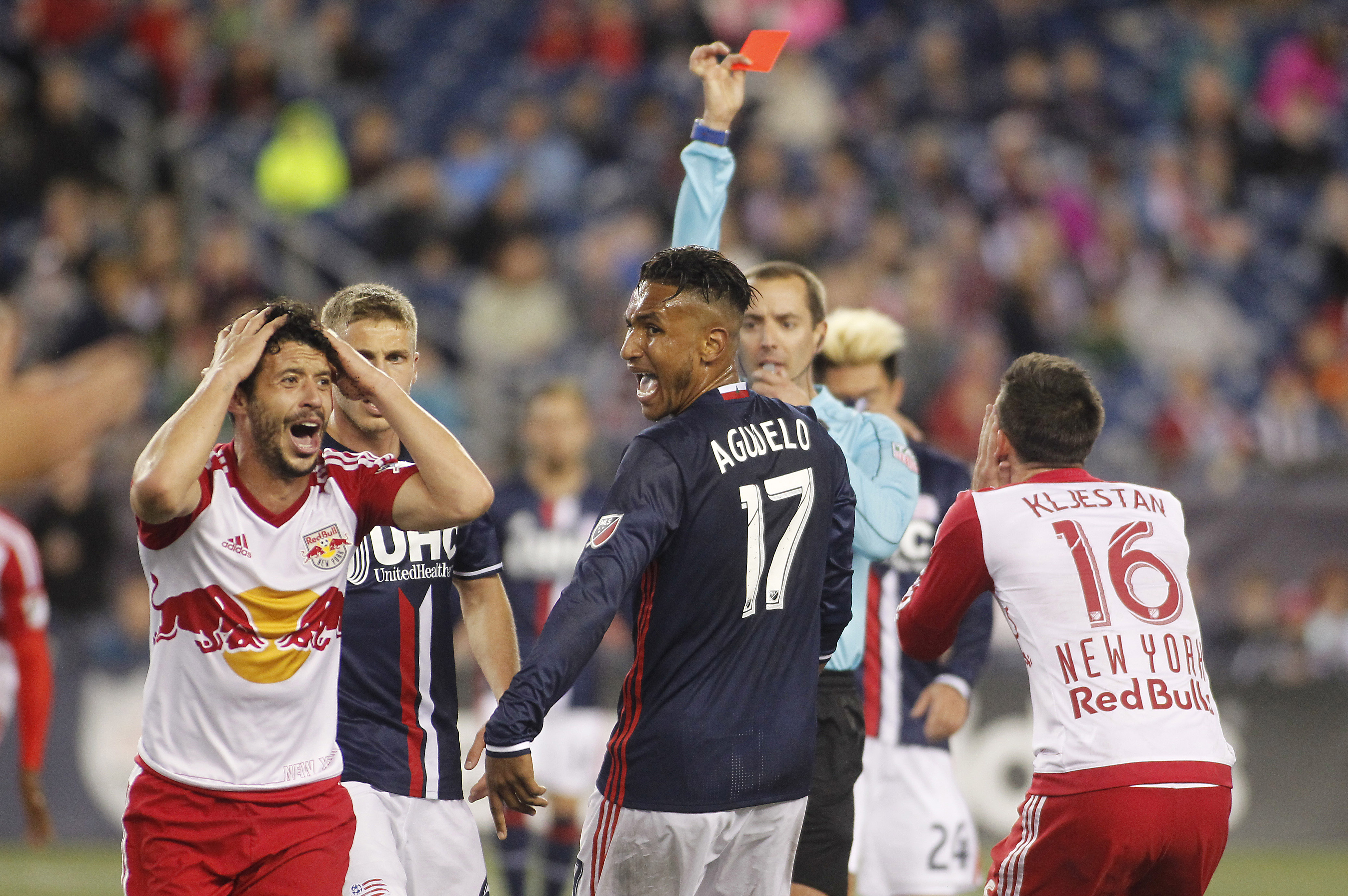 Felipe is just one of many MLS players and coaches in disbelief about the surge of red cards